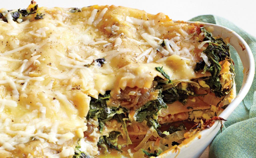 Spinach Lasagna · One pound feeds one to two people. This dish is assembled fresh daily and is sold UNBAKED. Please bake for 30 min at 375 F