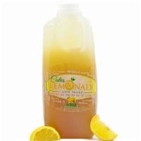 1/2 Gallon of Arnold Palmer Lemonade · Fresh squeezed Meyer lemons sweetened with granulated sugars. Old-fashion, simple and sweet ...