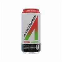 Adrenaline Shoc Accelerator Cherry Limeade 16oz · Only 10 calories with 200 MG of natural caffeine, Zero Sugar, Zero Chemical Perservatives, a...