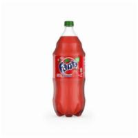 Fanta Strawberry 2L · A juicy soda with a bold strawberry flavor. Caffeine free and made with 100% natural flavors.