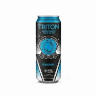 7-Select Triton Original 16oz · Made with natural caffeine, zero sugar and L-Theanine, Triton provides a low-calorie boost t...