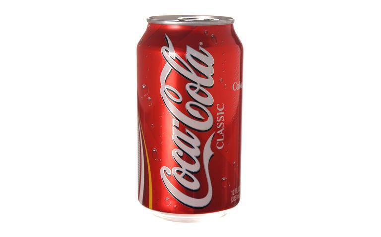 Coke  · 20 oz. can. 