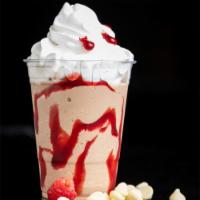 White Raspberry Mocha · A blend of rich white chocolate and raspberry syrup with espresso and steamed milk, topped w...