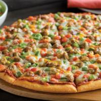 Create Your Own Medium Gluten Free Crust Pizza (Baking Required) · Enjoy your own creation on a gluten-free crust topped with everyone's favorite toppings. Wit...