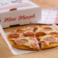 Mini Murph Pepperoni Pizza (Baking Required) · Make 'n bake pizza kit. Kit includes an individual original crust, red sauce, mozzarella and...