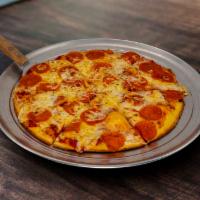 Pepperoni Classic Pizza · A Double Dose of Deli-Sliced Pepperoni
