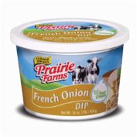 Prairie Farms French Onion Dip 16oz · Tangy but smooth dip packed with hints of garlic.