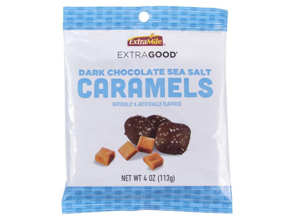ExtraGood Dark Chocolate Salted Caramels  · 2.15 oz.