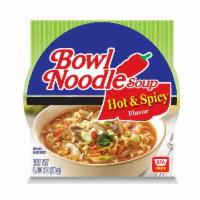 Nong Shim Hot & Spicy Noodle Soup Bowl  · 3 oz. 