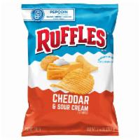 Sour Cream & Cheddar Ruffles  · 2.62 oz. 