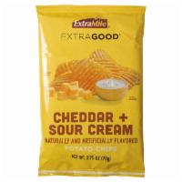 ExtraGood Cheddar Sour Cream Chips  · 2.75 oz.