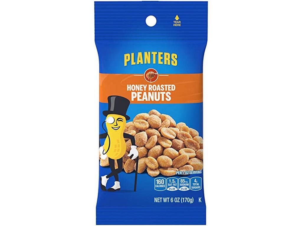 Planters - Honey Roasted Peanuts ·  6oz