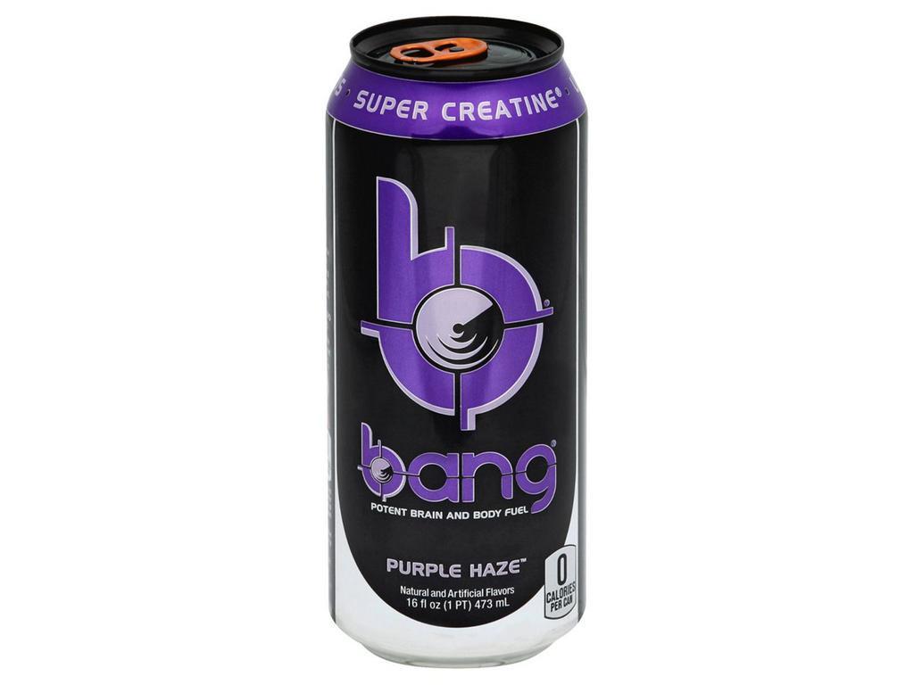 Bang Purple Haze   · 3 oz. Energy Shot or 16 oz. 
