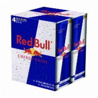 Redbull Energy 4pk · Four 8.4oz cans. 