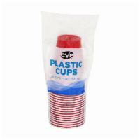 CVP Plastic Cups  · 20 cups, 16 oz. 