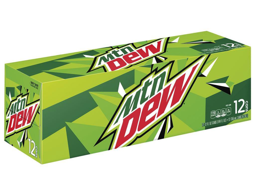 Mountain Dew Fridge 12-Pack     · 12 oz. cans. 