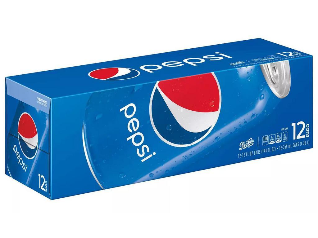 Pepsi Cola 12-Pack  · 12 oz. cans.