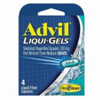 Advil Liquid Gels  · 4-pack. 