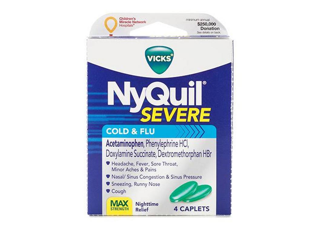 NyQuil Cold & Flu  · 4 piece. 