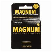Condoms, Trojan Magnum 3-Pack · 
