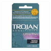 Condoms, Trojan Magnum Ultra Thin 3-Pack · 