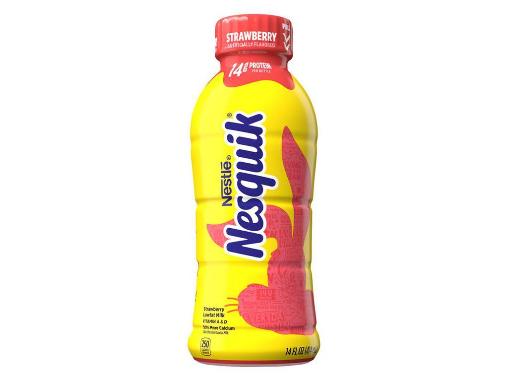 Nesquik Strawberry Milk  · 14 oz. 