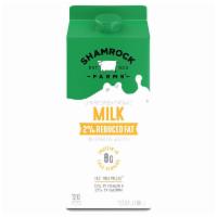 Shamrock 2% Milk Half Gallon · Half gallon. 