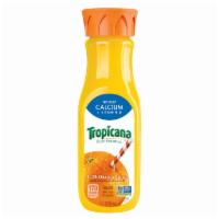 Tropicana Orange Juice No Pulp  · 12 oz.
