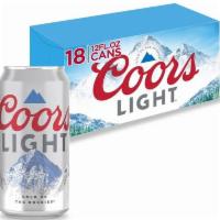 Coors Light 18pk Cans · Must be 21 to purchase.