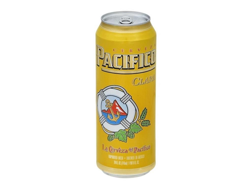 Pacifico Can · Must be 21 to purchase. 24 oz.