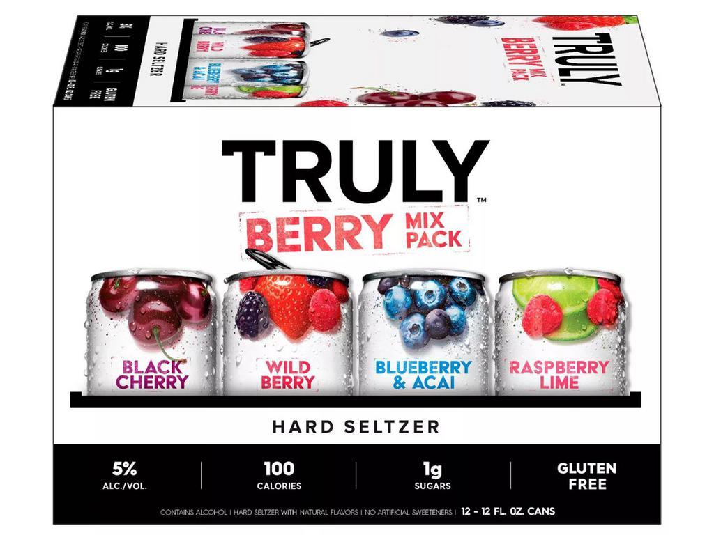 Truly Hard Seltzer Berry Variety Pack 12-Pack Cans · Must be 21 to purchase. 12 oz.
