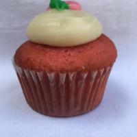 Guava Cupcake · Pink guava cupcake with cream cheese frosting on top.
*If ordering 3 or more, please make a ...