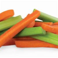 Veggie Sticks · Fresh, chilled celery and carrot sticks