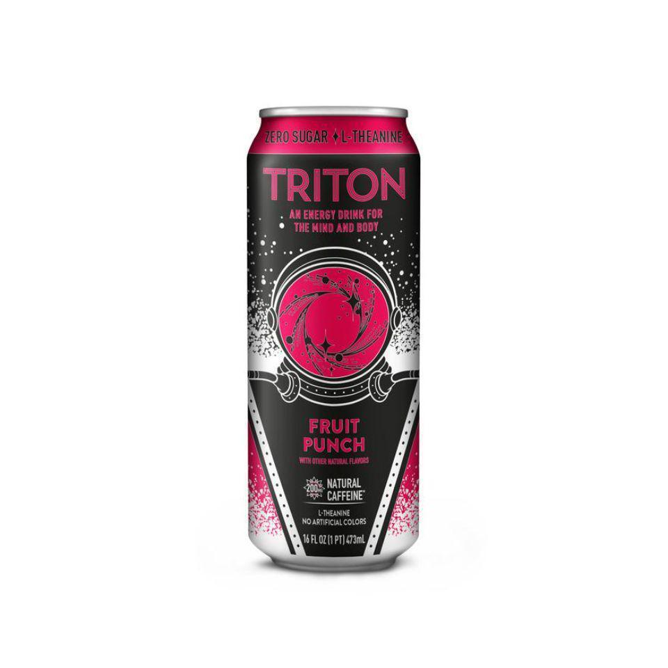 7-Select Triton Strawberry Kiwi 16oz · Made with natural caffeine, zero sugar and L-Theanine, Triton provides a low-calorie boost to energize your mind and body. Available in three flavors: Original, Strawberry Kiwi and Blood Orange Yuzu