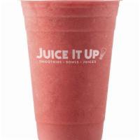 Raspberry Craze Smoothie · Cranberry/Raspberry Juice, Raspberry Sherbet, Raspberry, Strawberry, Banana.