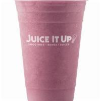 Protein Blast Smoothie · Orange/Cranberry Juice, Non-Fat Yogurt, Orange Sherbet, Strawberry, Blueberry, Raspberry, Pr...