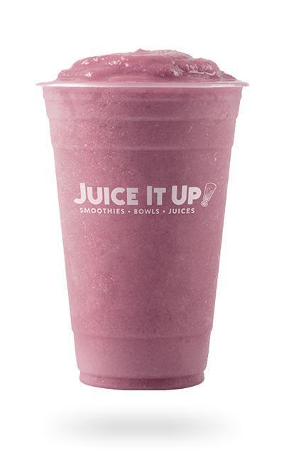 Protein Blast Smoothie · Orange/Cranberry Juice, Non-Fat Yogurt, Orange Sherbet, Strawberry, Blueberry, Raspberry, Protein Powder.