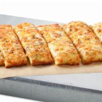 Cheesy Bread · Irresistible and packed with garlic spread and freshly shredded, freshly melted mozzarella a...