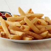 French Fries · Crispy fries served with a side of ketchup. (371 calories).