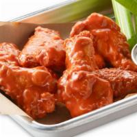 Large Bone-in Wings · Serves approximately 6. (215-390 cal/serv)