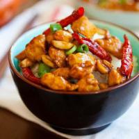 C18. Kung Po Chicken Combo Combo Plate ·  spicy chicken, peanuts, vegetables in a mouthwatering Kung Pao sauce