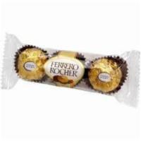 Ferrero Rocher  · 3 piece. Addictive.