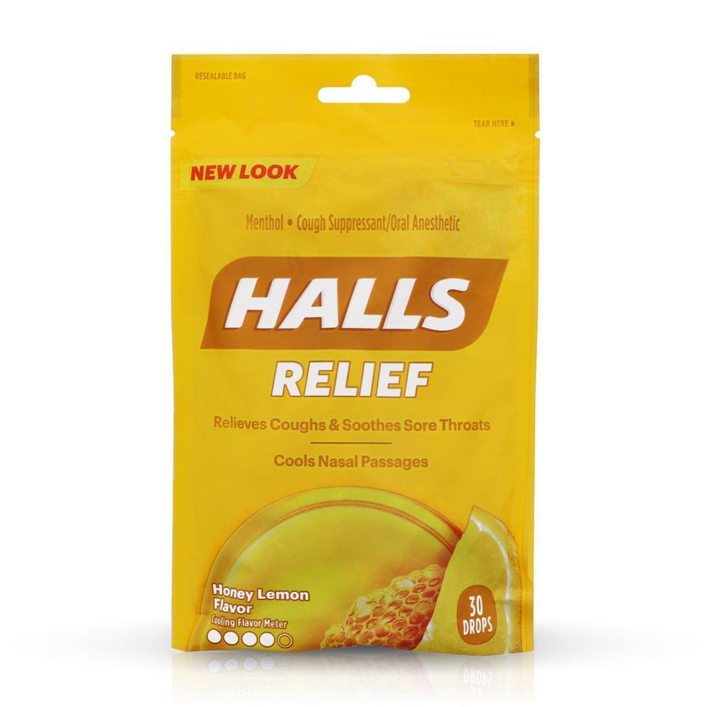 Halls Cough Drops · Relieves coughs and soothes sore throats
30 drops