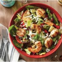 Johnny Rocco Salad · 
Wood-grilled shrimp and sea scallops served over romaine tossed with roasted red peppers, k...
