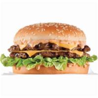 The Big Hardee®  · Two charbroiled beef patties, our classic sauce, two slices of American cheese, and lettuce ...
