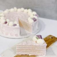 Taro Crepe Cake · 