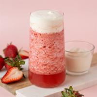 Cheesy Strawberry Yogurt · Mottos real fruit yogurt drinks- caffeine free, refreshing , juicy, appetizig and simply goo...