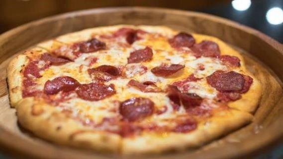 Pepperoni Pizza · All beef pepperoni.
