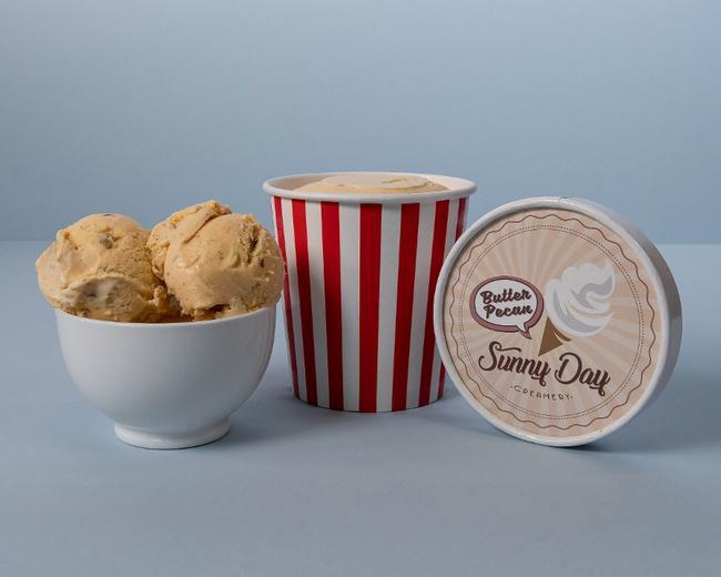Butter Pecan Ice Cream (Pint) · Our rich, buttery flavored ice cream and bits of butter-roasted pecans are blended to perfection.