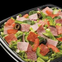 Italian BMT® Chopped Salad · This all time Italian classic is filled with Genoa salami, spicy pepperoni, and Black Forest...